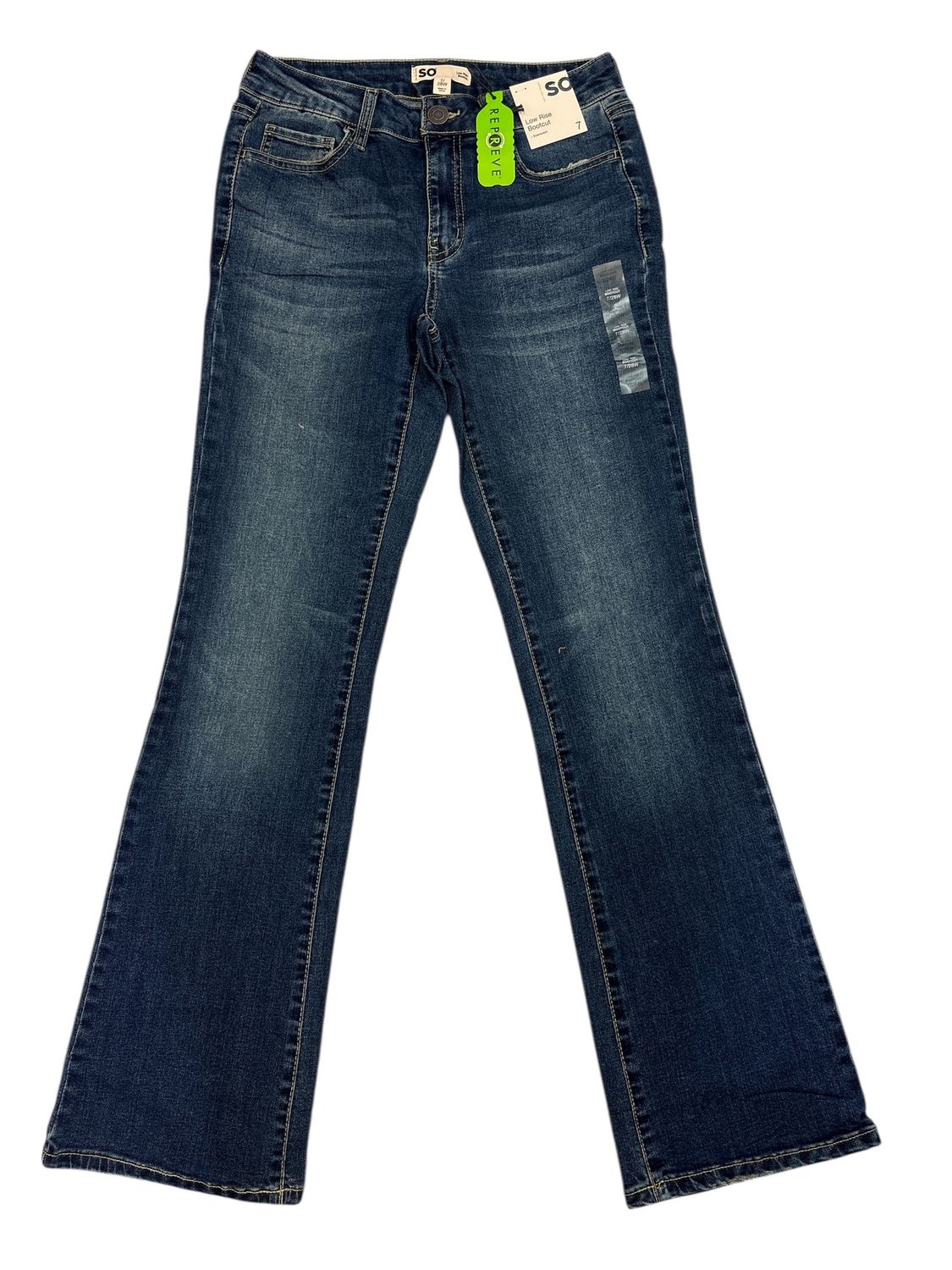 Low Rise Bootcut Jeans