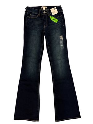 SO Women’s Dark Wash Low-rise Bootcut Jeans