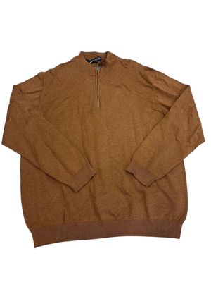 Roundtree &amp; Yorke Quarter Zip Sweater