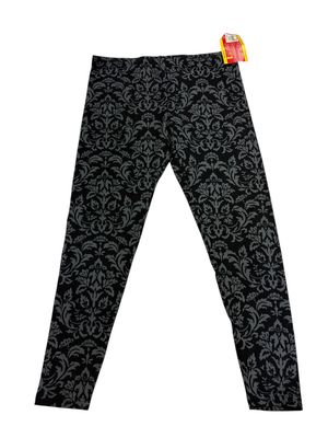 Faded Glory Girls Size Large 12/14 Baroque Patterned Leggings