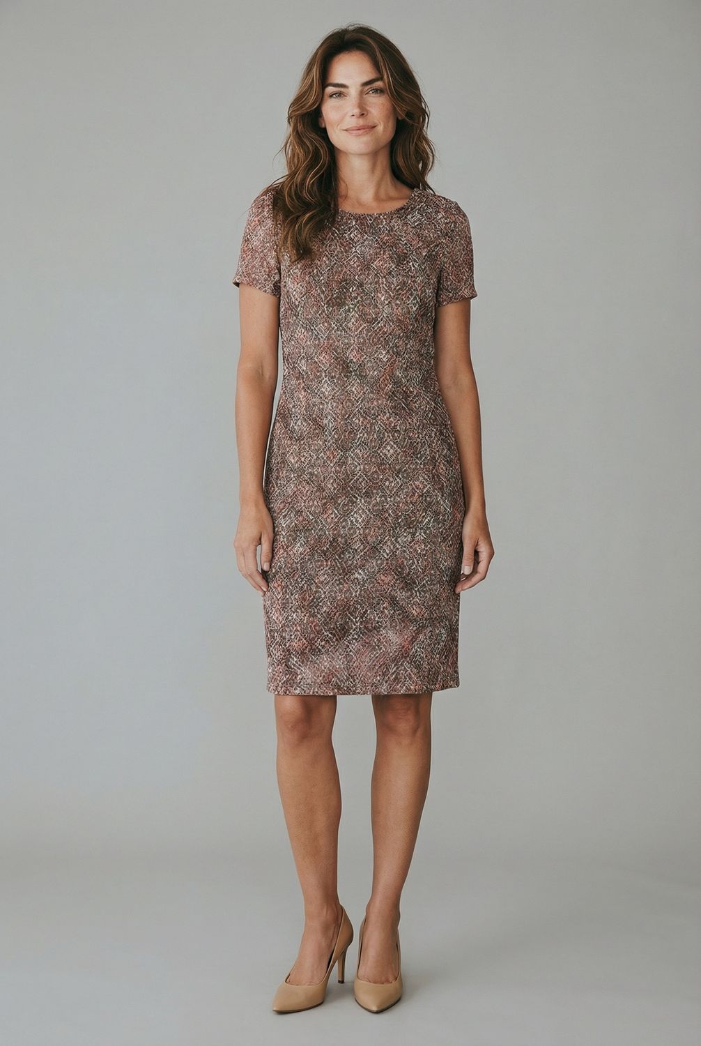 Charles Vögele Multi-Color Graphic Dress EUR 36