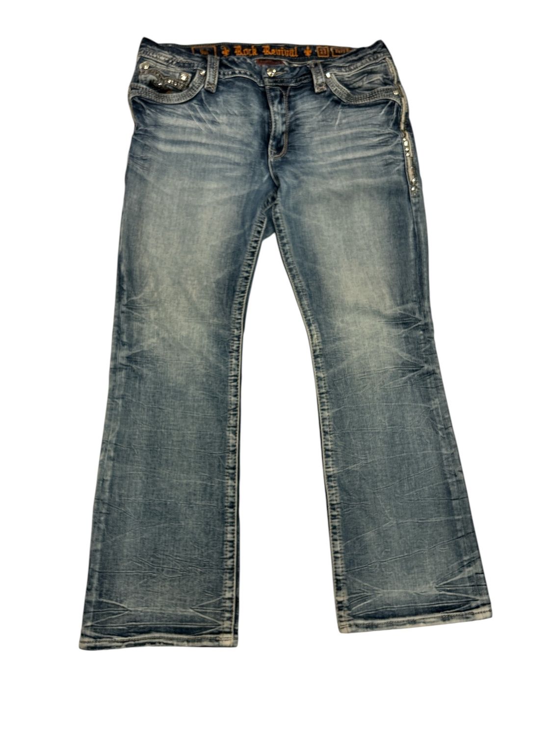 Rock Revival Blue Flare Jeans