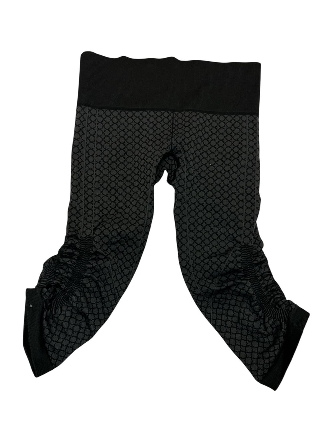 Patterned Scrunch Capris