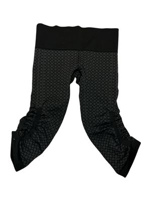 Patterned Scrunch Capris