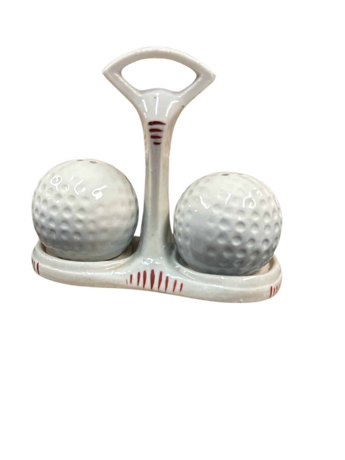 Golf Ball Salt and Pepper Shakers