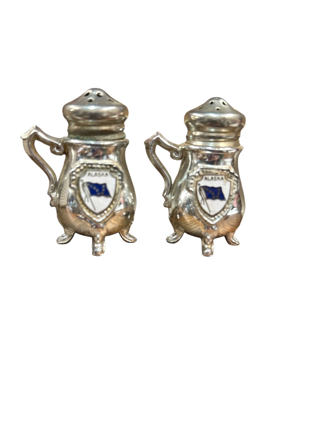 Vintage Alaska Salt and Pepper Shakers