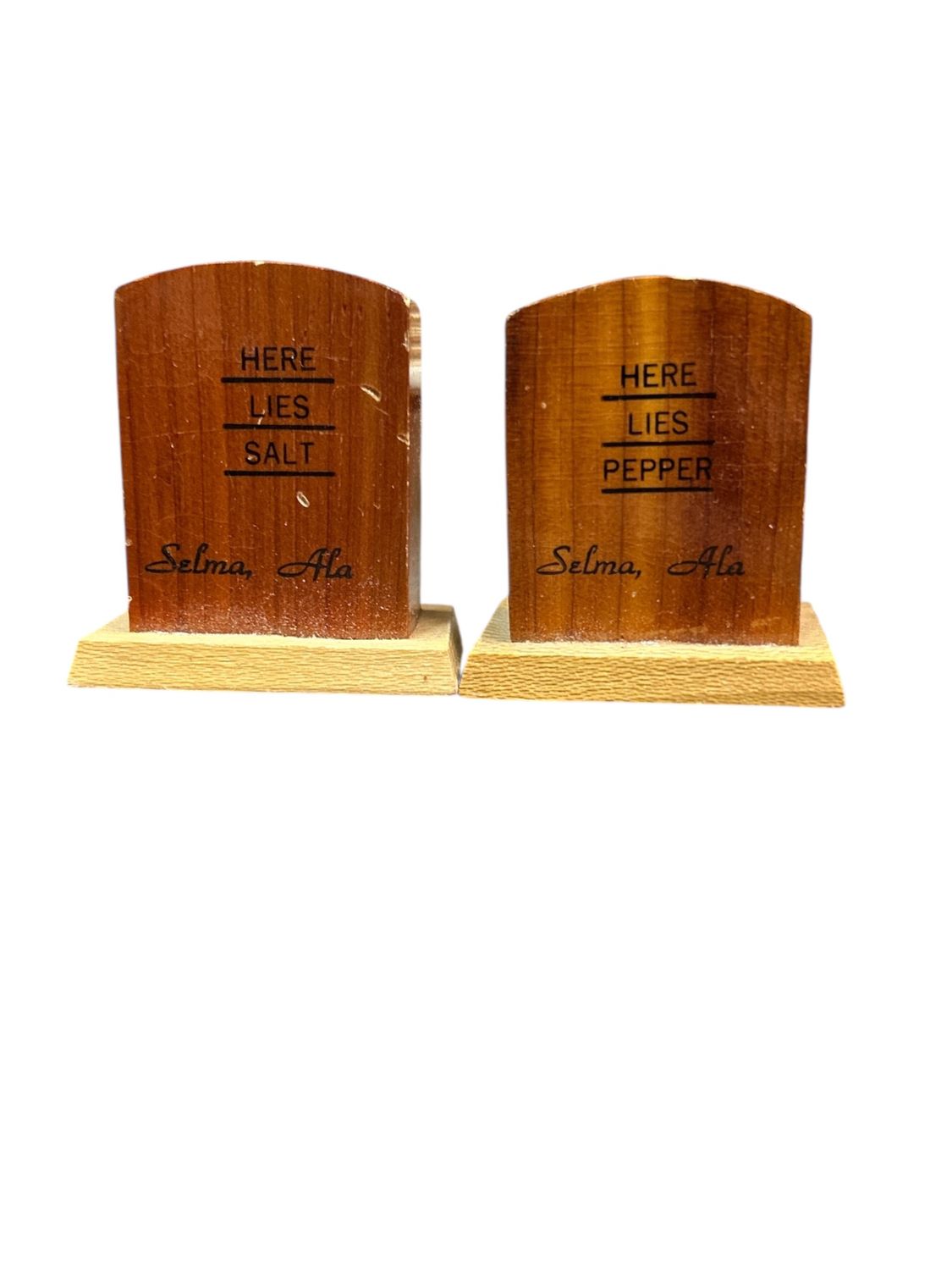 Gravestone Salt and Pepper Shakers