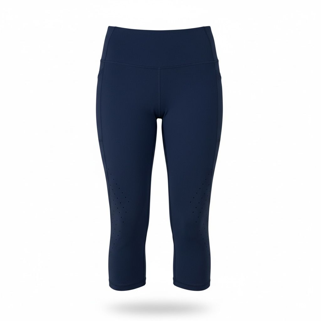 Navy Capri Leggings