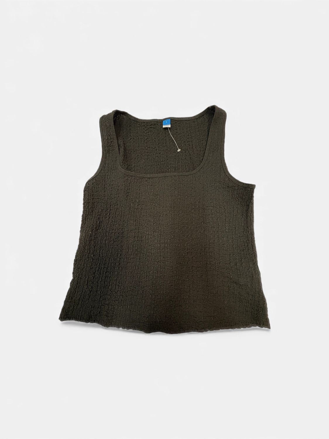 Women’s Black Square Neck Tank Top