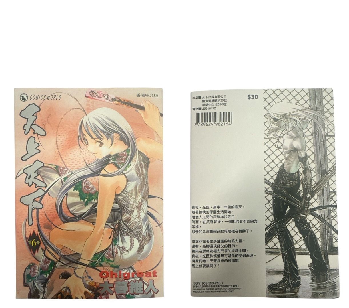 Vol.6 Chinese Language Edition of Tenjō Tenge