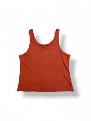 Women’s Orange Cropped Tank Top