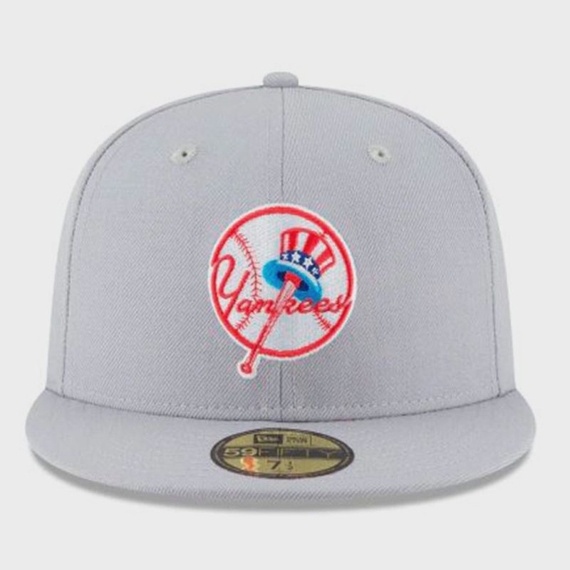 New Era 5950 NYY Silv