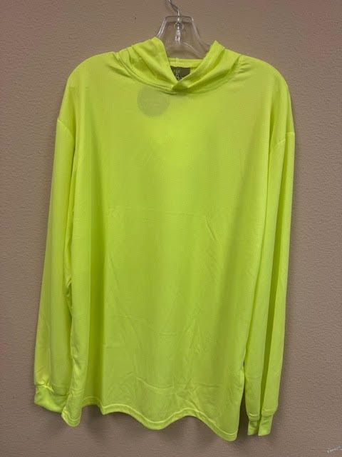 Breathable LS w/hood, Colour: Yellow, Size: Med