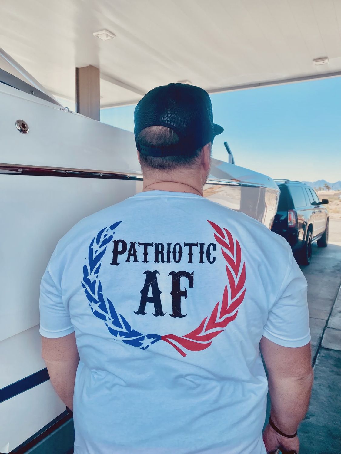 Patriotic AF Tee