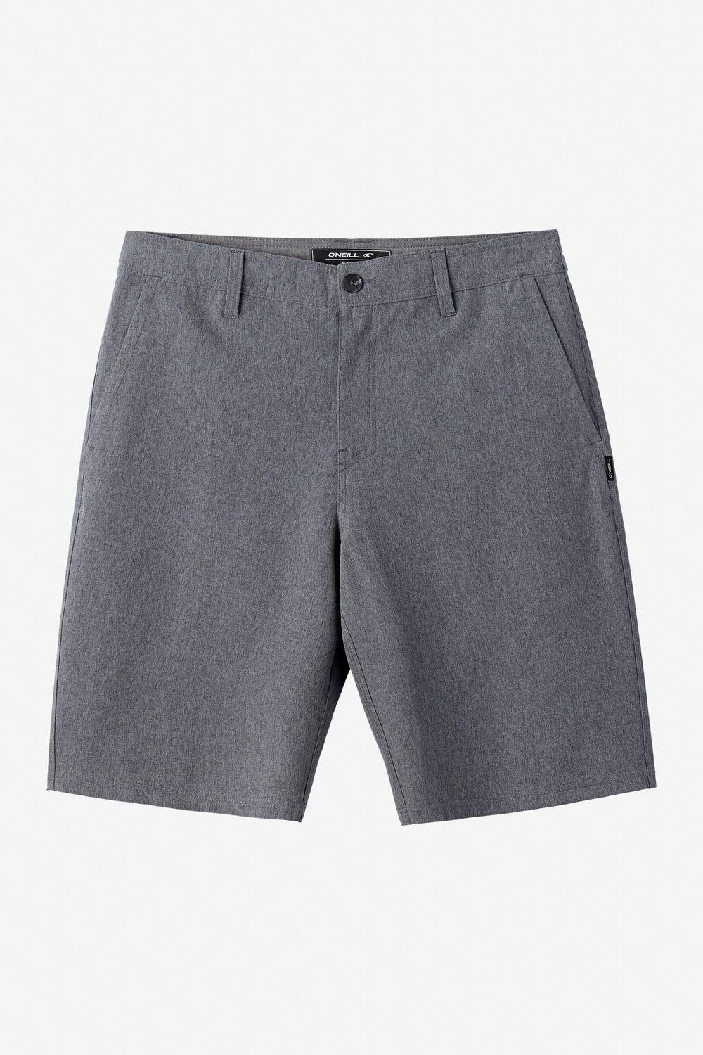 Oneill Reserve Heather 21&quot; Hybrid Shorts, Color: GRAY, Size: 32