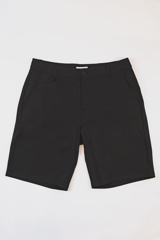 Fluke Apparel Golf Shorts, Color: BLACK, Size: 32