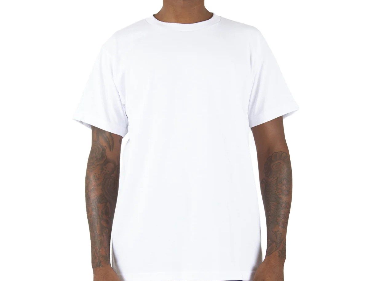 Shaka 5.4oz T-Shirts, Color: WHT, Size: 2XL