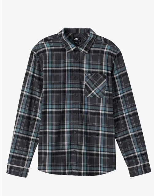 O&#39;Neill Boys Redmond Flannel, Size: MED