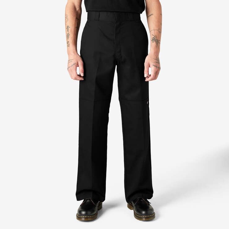Dickies Double Knee, Color: BLK, Size: 42x30