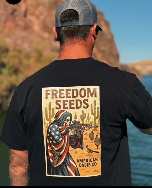 Freedom Seeds Tee, Size: MED