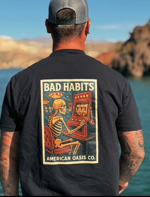 Bad Habits Tee, Size: MED