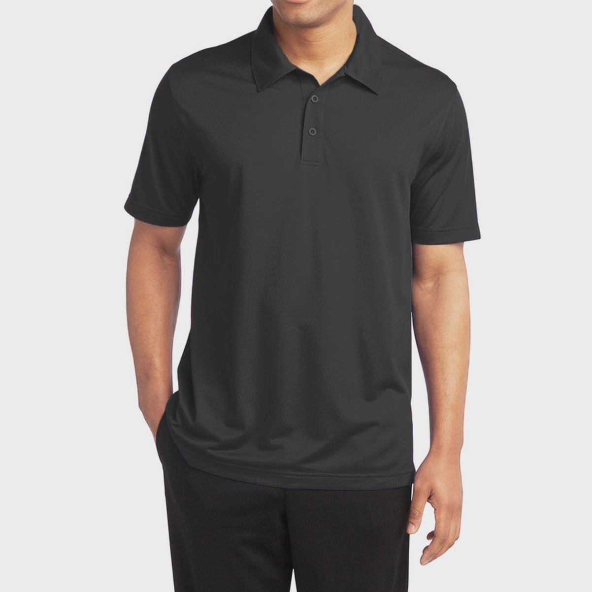 Galaxy Golf Polo, Color: BLK, Size: MED