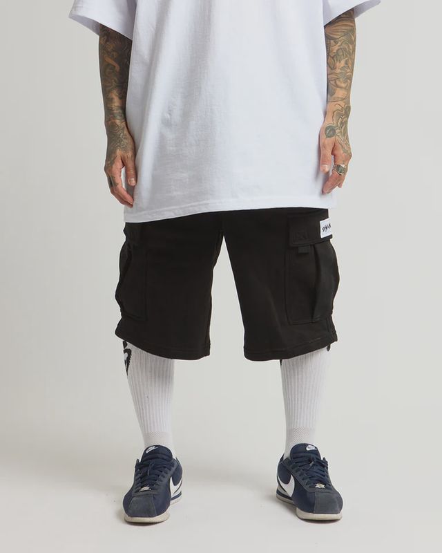 Shaka Fleece Cargo Shorts