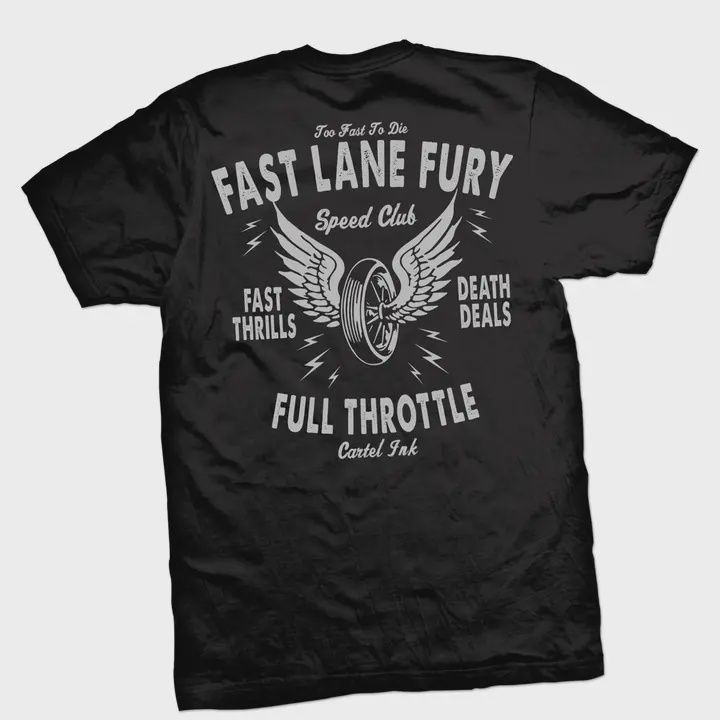 Fast Lane Fury Tee
