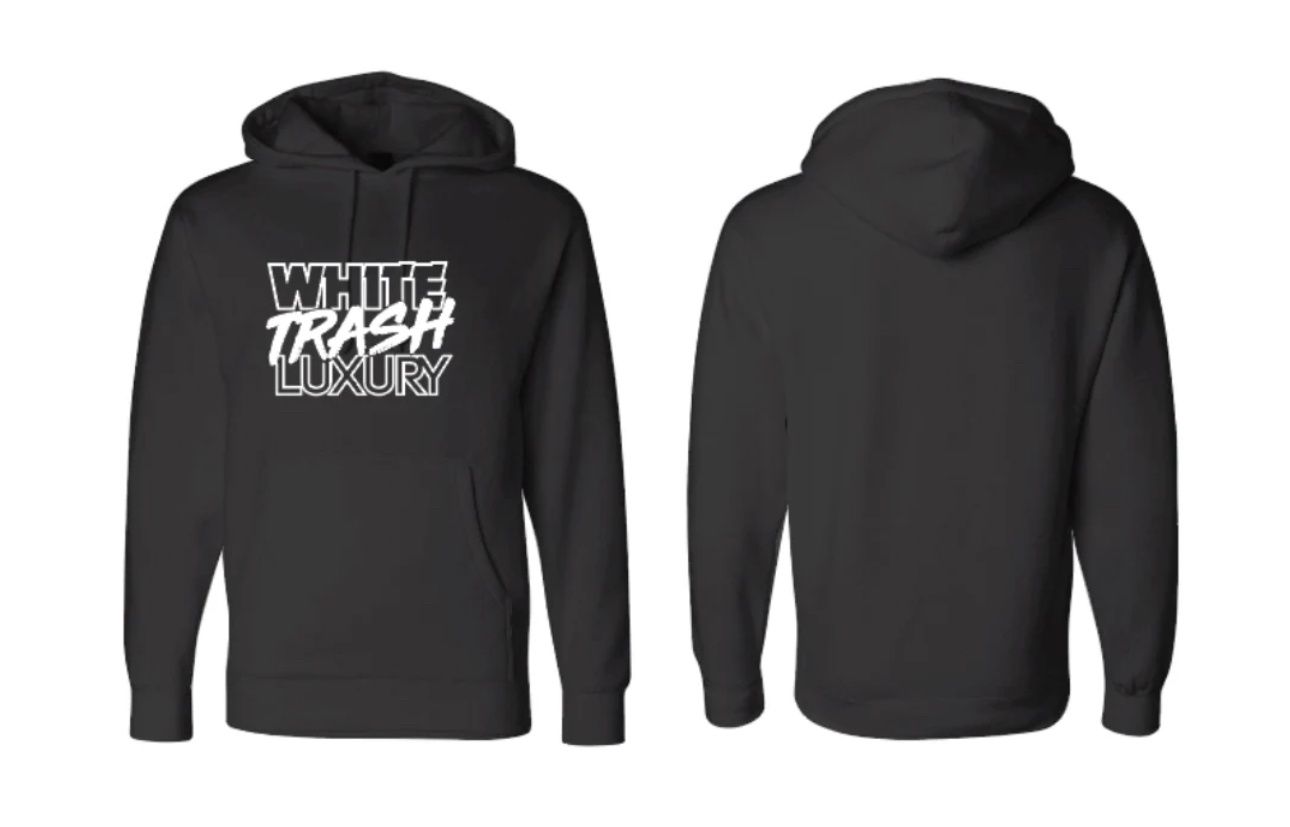 White Trash Hoodie, Size: LRG