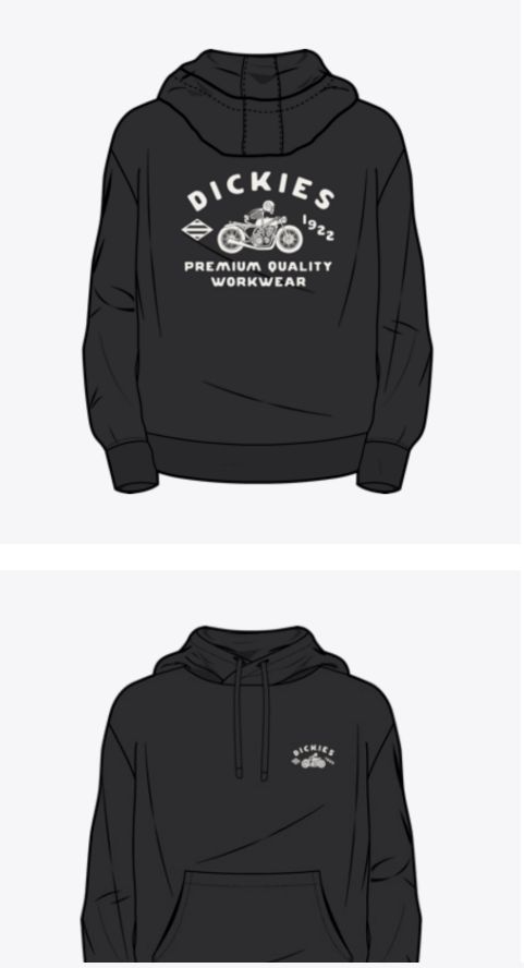 Dickies Fast Lane Hoodie, Size: M