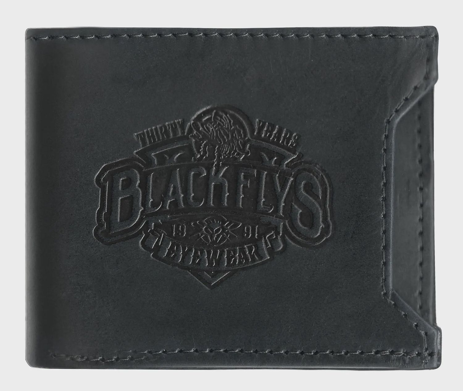 Stay Fly Fold Wallet, Color: BLK
