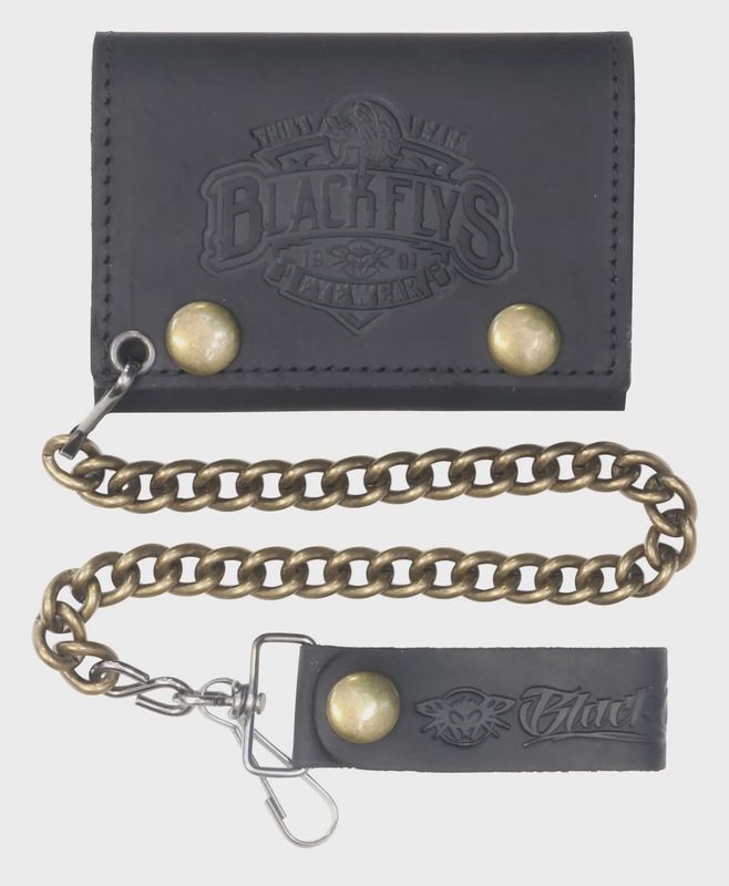 FLY Tri-Fold Chain Wallet