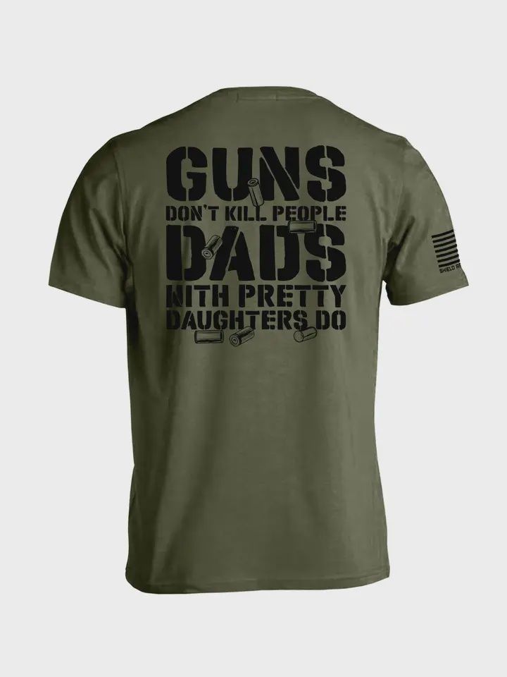 Guns Don't Tee, Size: M