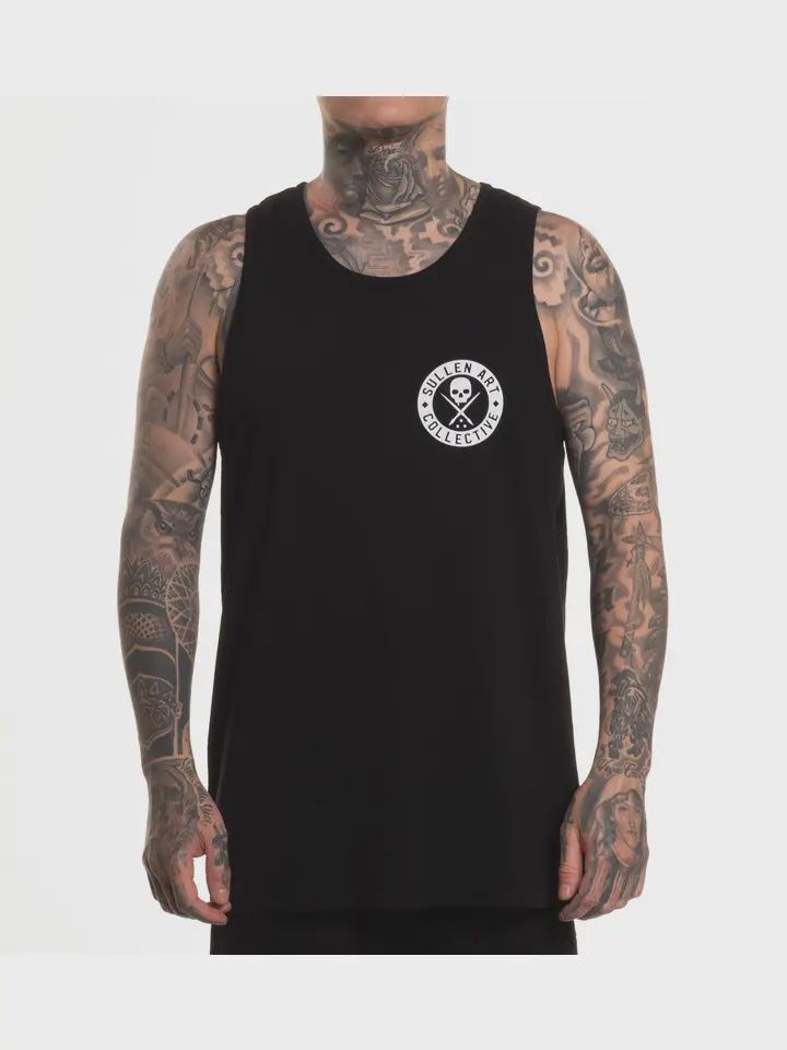 Sullen Classic Tank, Color: BLK, Size: M