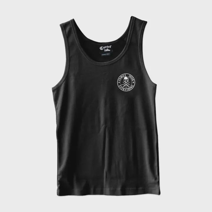 Family Over Everything Tank, Size: M