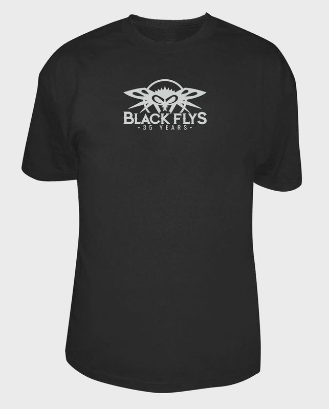Black Flys 35th Anniv Tee