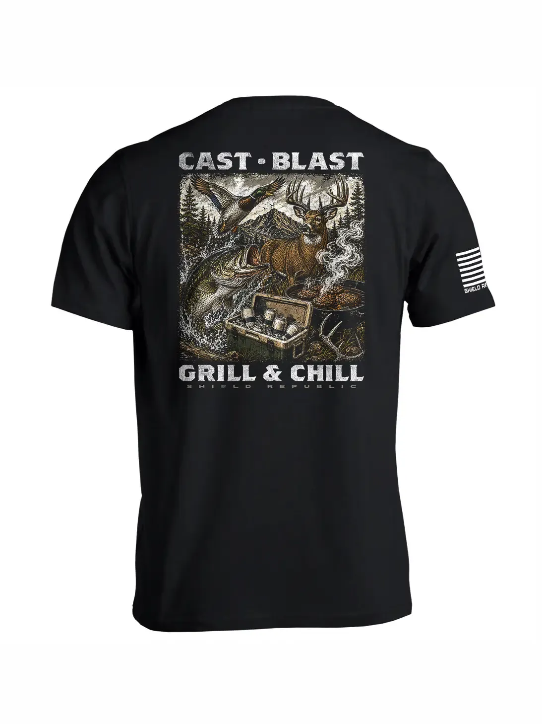 Cast  Blast Tee, Size: M