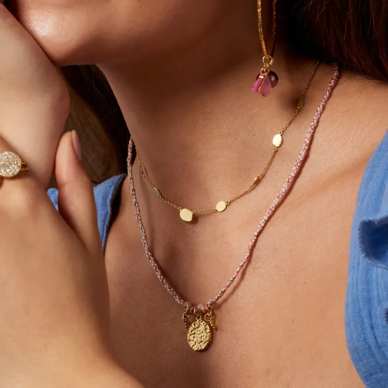 Alon Necklace Pink