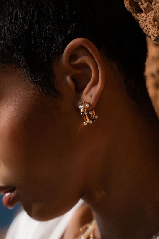 Dune Hoop Earrings