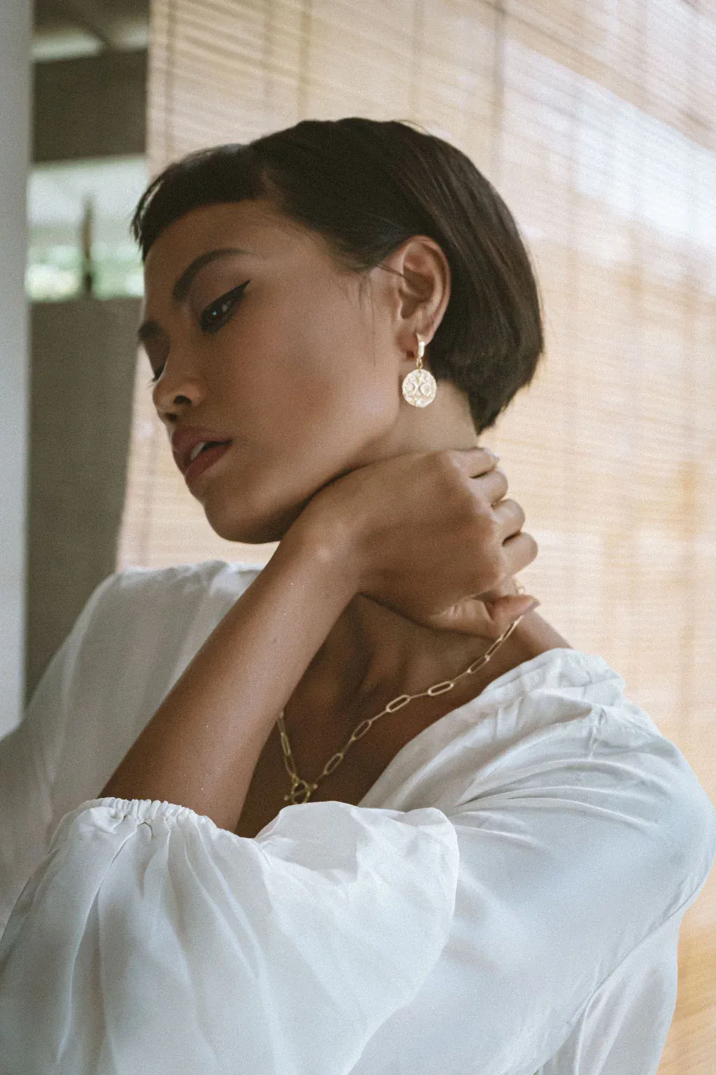 Galaxy Hoop Earrings