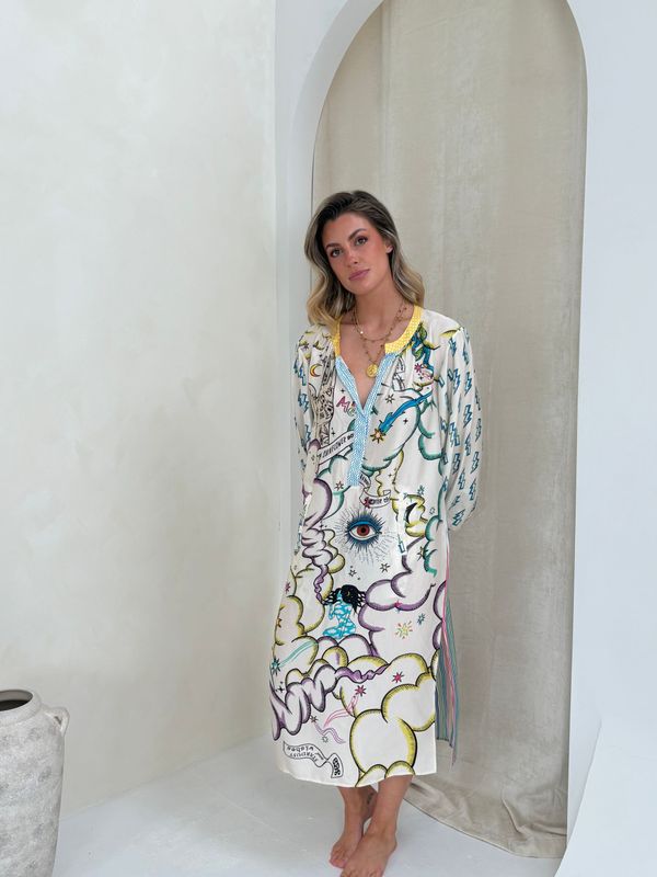 Hanna Placket Dress Enlightenment