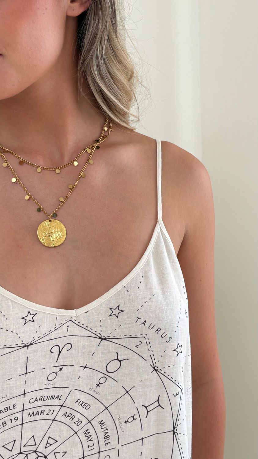 Gold Coin Necklace