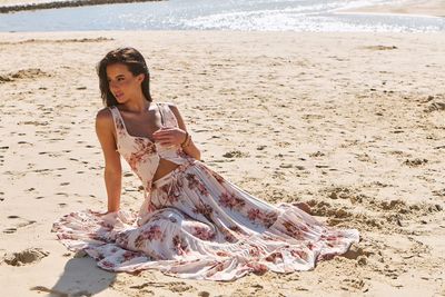 Love Story Print Marielle Skirt