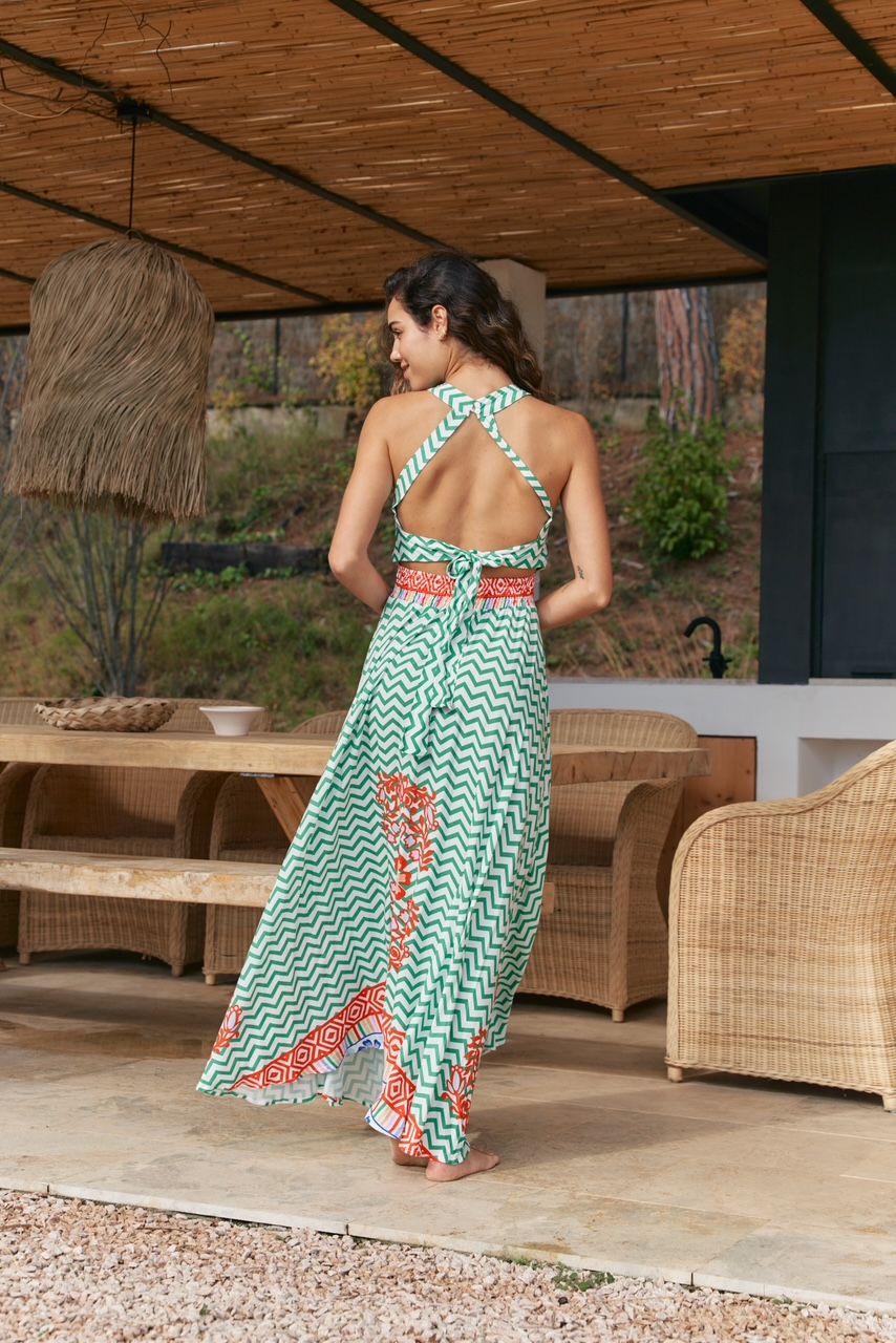 Ziggy Za Print Endless Summer Maxi Dress