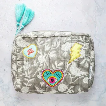 Wanderlust Washbag Grey