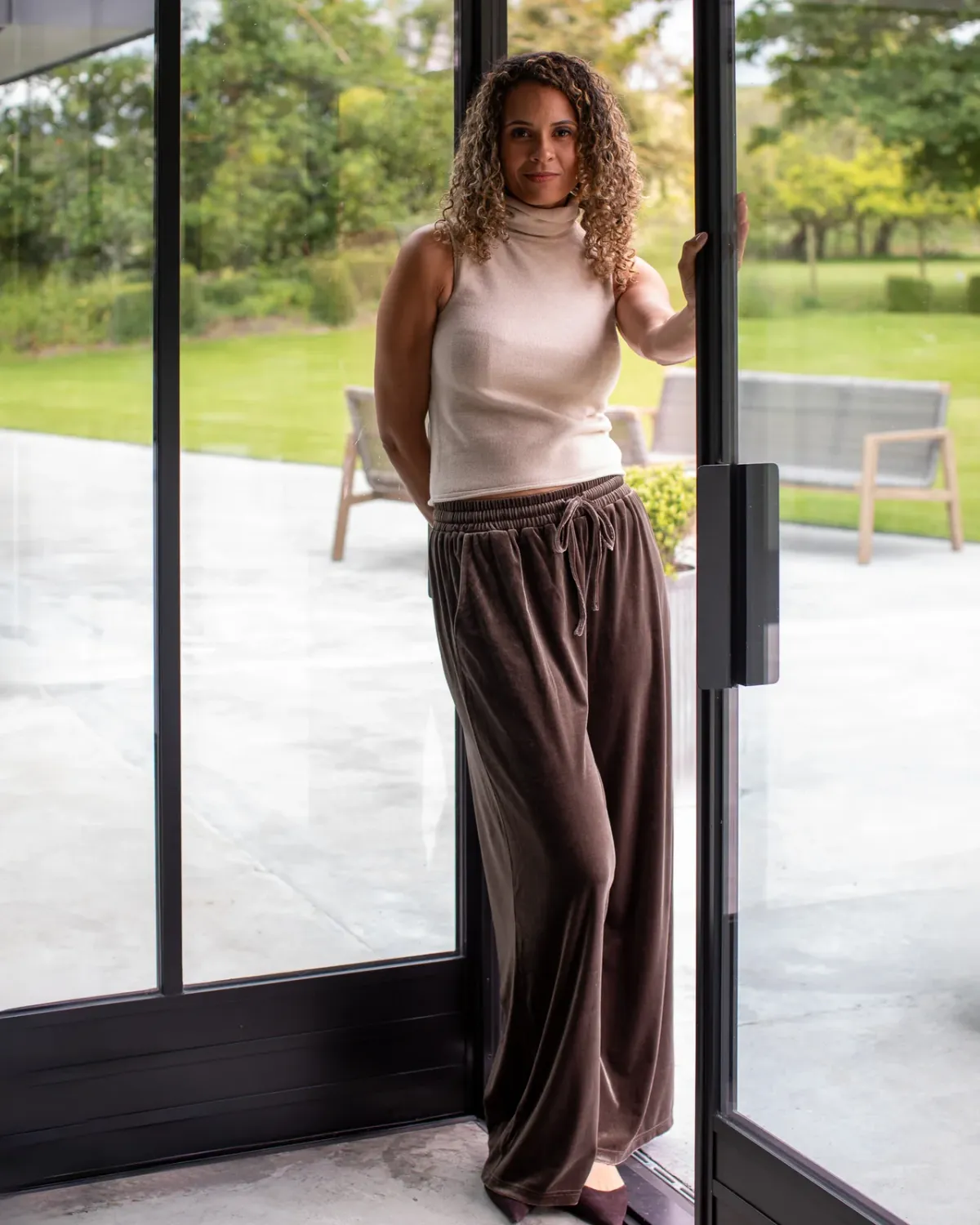 Tabby Velvet Trousers