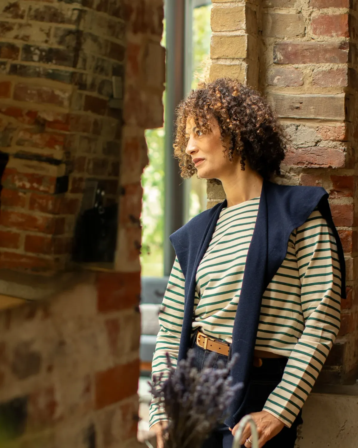 Tory Shrug Navy