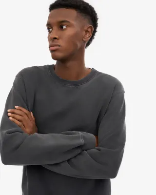 Colorful Standard Classic Organic Crew Faded Black