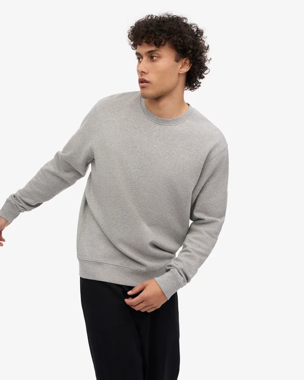 Colorful Standard Classic Organic Crew Heather Grey