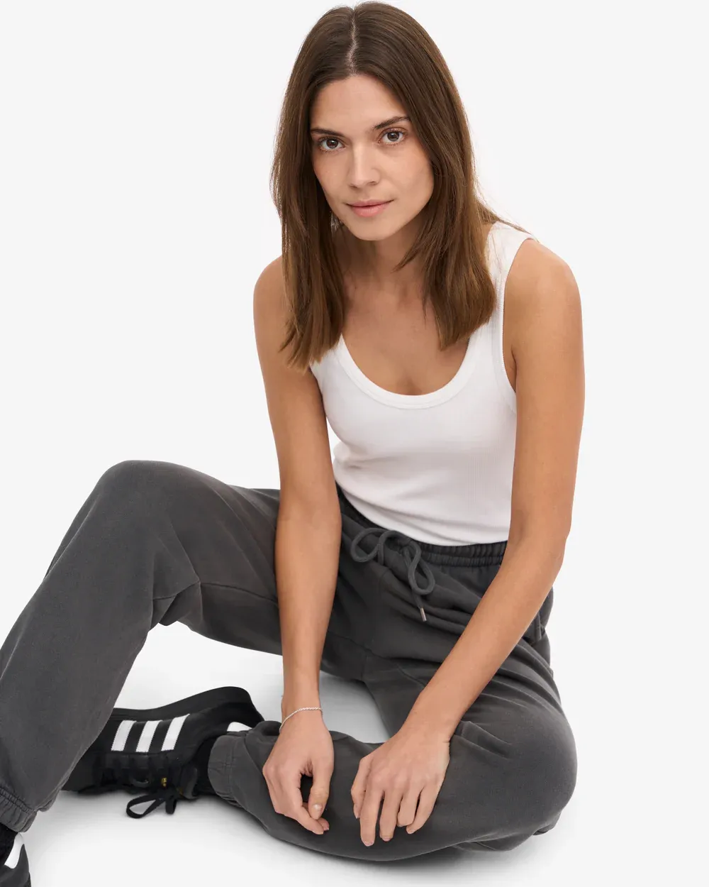 Colorful Standard Organic Sweatpants Faded Black